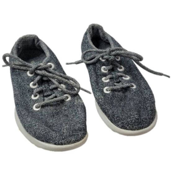 ALLBIRDS women's size 8 wool runner sneakers shoes gray merino wool - Picture 1 of 13
